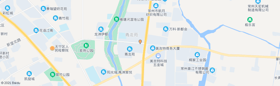 常州竹林路青洋路_公交站地图_常州公交_妙搜公交查询2025