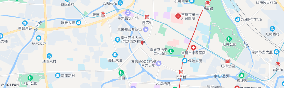 常州广化街吊桥路_公交站地图_常州公交_妙搜公交查询2025