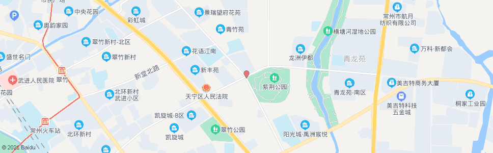 常州竹林路龙锦路_公交站地图_常州公交_妙搜公交查询2025