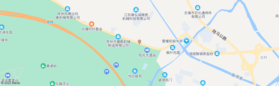 常州雪堰工业园_公交站地图_常州公交_妙搜公交查询2025