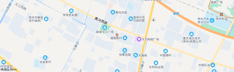 常州奥园桥_公交站地图_常州公交_妙搜公交查询2025