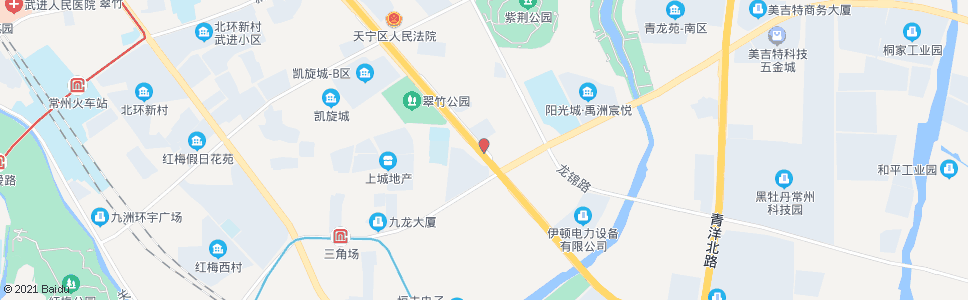 常州龙城大道青龙路_公交站地图_常州公交_妙搜公交查询2025