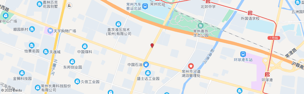 常州长江路科勒路_公交站地图_常州公交_妙搜公交查询2025