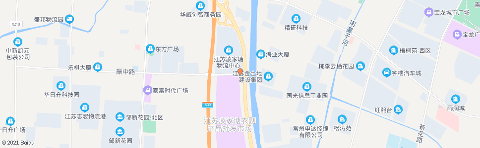 常州白鱼路凌道路_公交站地图_常州公交_妙搜公交查询2025