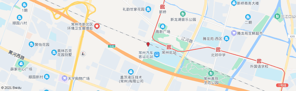 常州乐山路龙须路_公交站地图_常州公交_妙搜公交查询2025