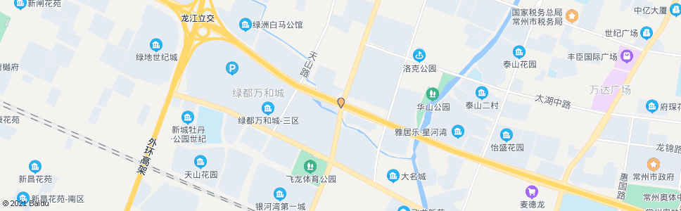 常州龙城大道长江路_公交站地图_常州公交_妙搜公交查询2025