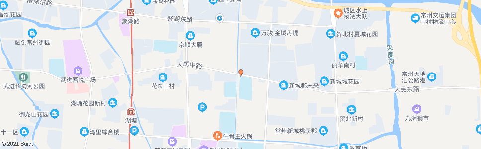 常州降子路人民路_公交站地图_常州公交_妙搜公交查询2025