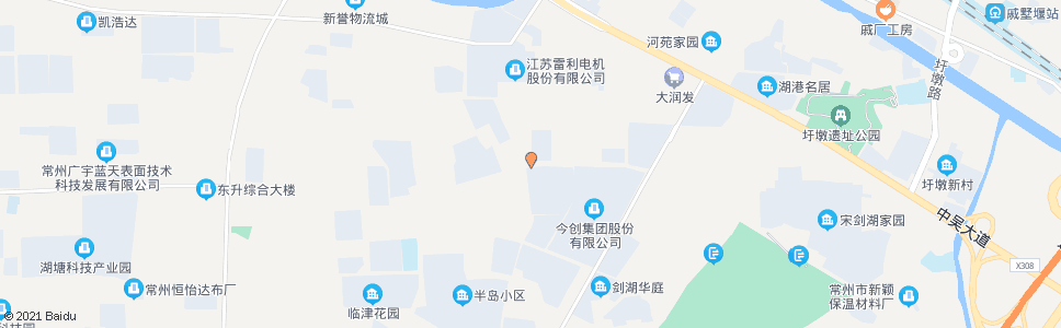 常州钱家塘_公交站地图_常州公交_妙搜公交查询2025