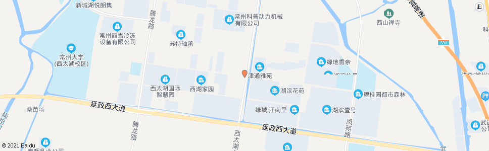 常州稻香路西太湖大道_公交站地图_常州公交_妙搜公交查询2025