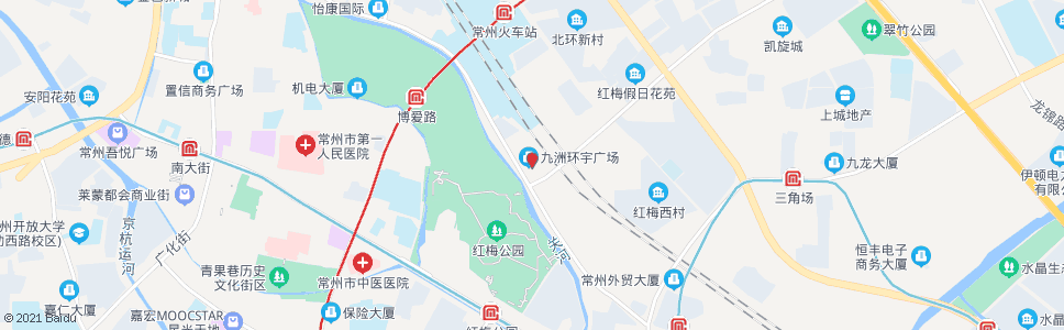 常州小东门商城(大润发关河店)_公交站地图_常州公交_妙搜公交查询2025