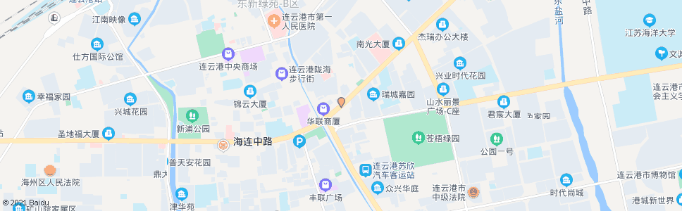 连云港龙河广场南_公交站地图_连云港公交_妙搜公交查询2024