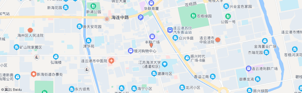 连云港建筑设计院_公交站地图_连云港公交_妙搜公交查询2025