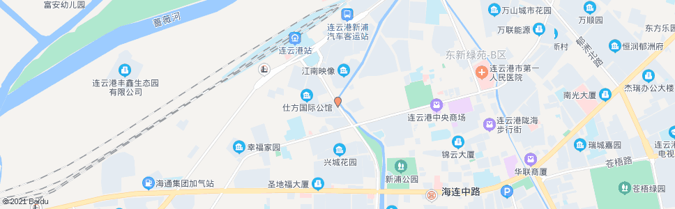 连云港石油公司_公交站地图_连云港公交_妙搜公交查询2024