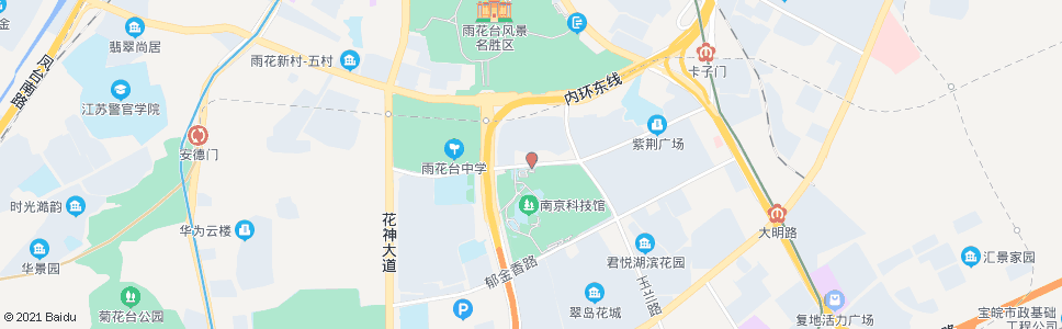 南京紫荆花路(南京科技馆)_公交站地图_南京公交_妙搜公交查询2024