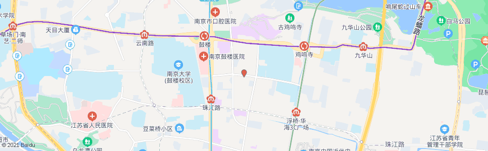 南京学府路_公交站地图_南京公交_妙搜公交查询2024