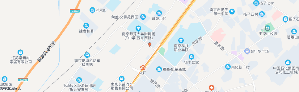 南京园西路六合大道_公交站地图_南京公交_妙搜公交查询2024