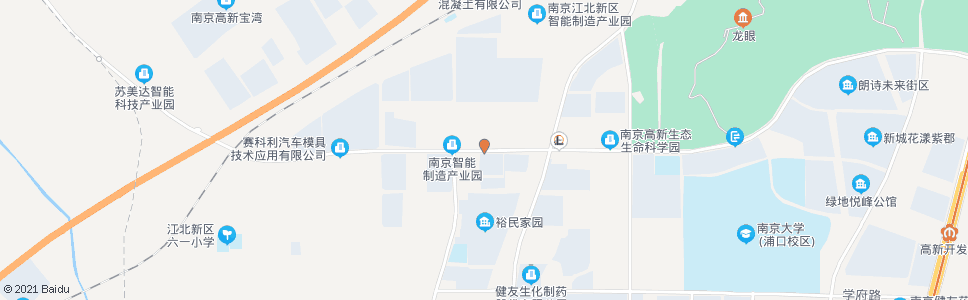 南京龙山南路龙泰路_公交站地图_南京公交_妙搜公交查询2024