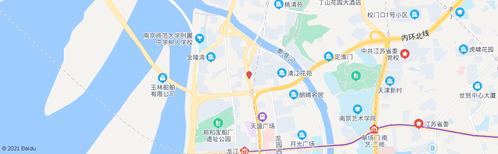 南京江东北路三汊河_公交站地图_南京公交_妙搜公交查询2024