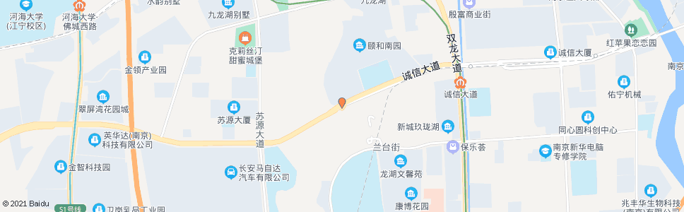 南京诚信大道九龙湖路_公交站地图_南京公交_妙搜公交查询2024