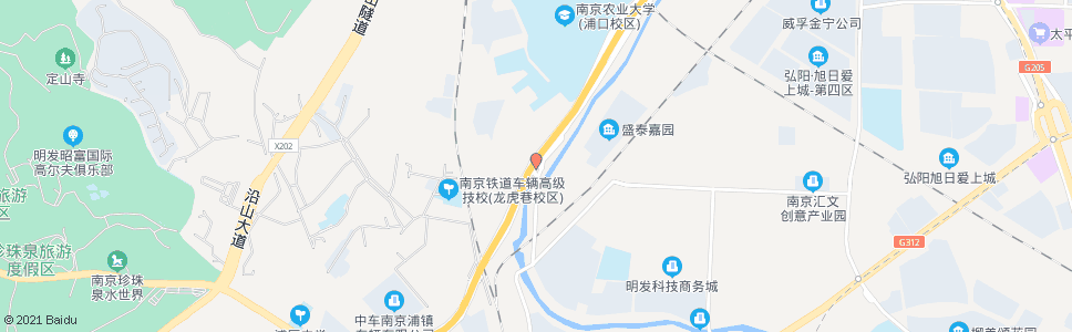 南京浦六南路袁胡线_公交站地图_南京公交_妙搜公交查询2024