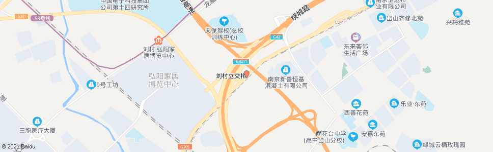 南京黄村_公交站地图_南京公交_妙搜公交查询2024