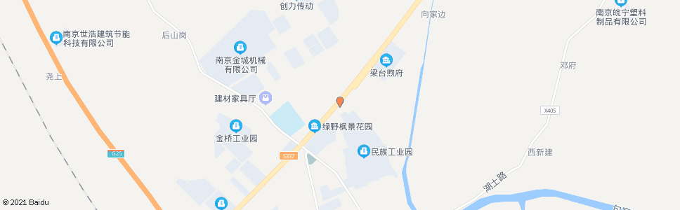 南京十里产业基地_公交站地图_南京公交_妙搜公交查询2025