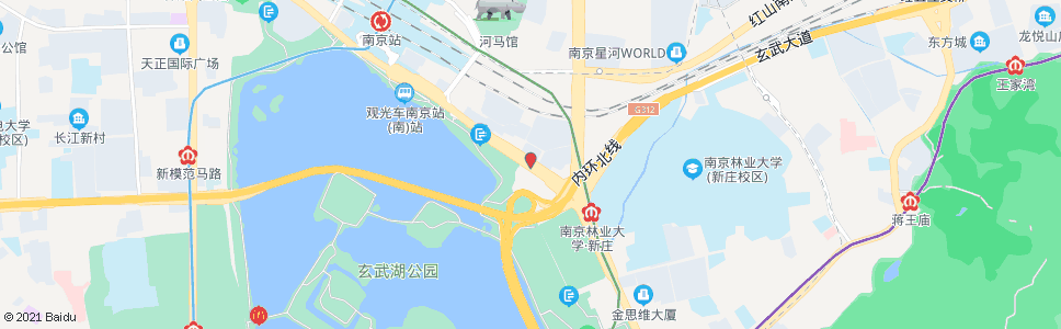 南京新庄广场西_公交站地图_南京公交_妙搜公交查询2024