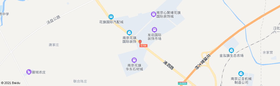 南京发启装饰城_公交站地图_南京公交_妙搜公交查询2024