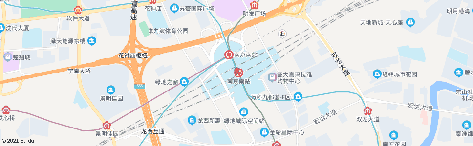 南京西柿路南_公交站地图_南京公交_妙搜公交查询2024