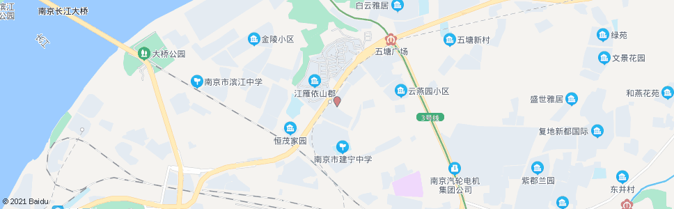南京纬一路(金域中央)_公交站地图_南京公交_妙搜公交查询2024