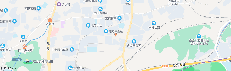 南京月苑南路_公交站地图_南京公交_妙搜公交查询2024