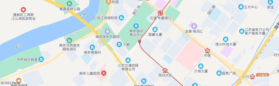 南京江东中路博览中心东门_公交站地图_南京公交_妙搜公交查询2024