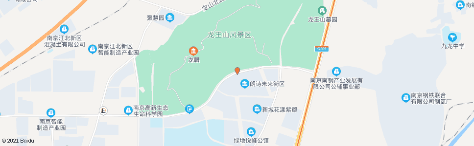 南京朗诗未来街北_公交站地图_南京公交_妙搜公交查询2024