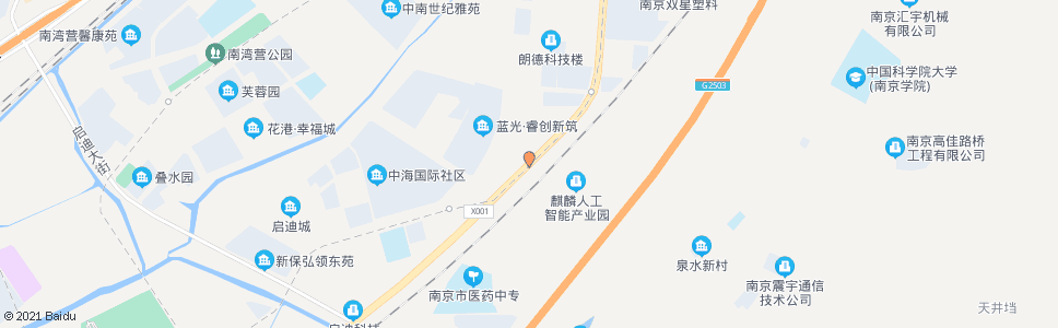 南京小定林_公交站地图_南京公交_妙搜公交查询2024