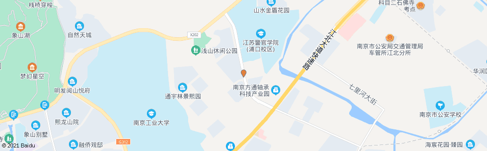 南京七里桥北路浦马路_公交站地图_南京公交_妙搜公交查询2024