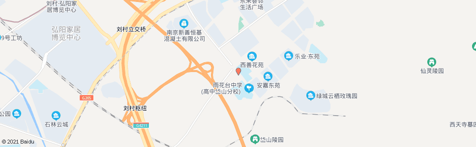 南京岱山西路总站_公交站地图_南京公交_妙搜公交查询2024