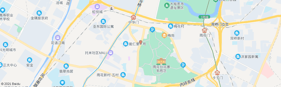 南京共青团路普德村_公交站地图_南京公交_妙搜公交查询2024