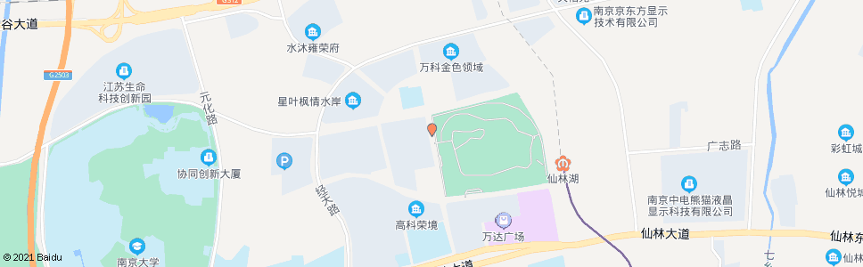 南京仙林大道守敬路_公交站地图_南京公交_妙搜公交查询2024