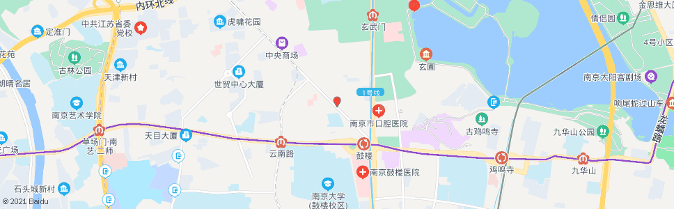 南京湖北路_公交站地图_南京公交_妙搜公交查询2024