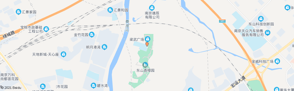 南京机场村_公交站地图_南京公交_妙搜公交查询2024