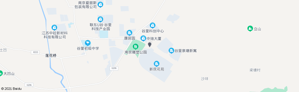 南京谷里卫生院_公交站地图_南京公交_妙搜公交查询2024