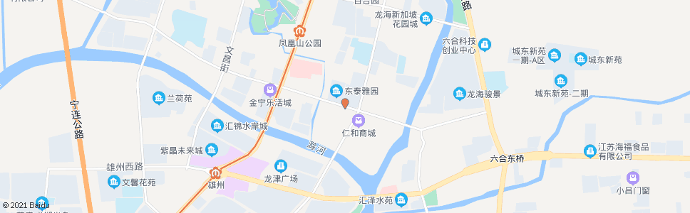 南京泰山路白果路_公交站地图_南京公交_妙搜公交查询2024