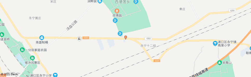 南京永宁村_公交站地图_南京公交_妙搜公交查询2024