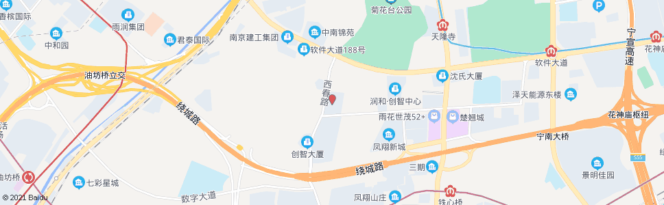 南京软件谷大数据基地_公交站地图_南京公交_妙搜公交查询2024