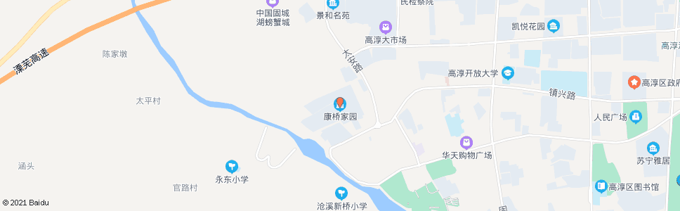 南京淳中路口(康桥家园)_公交站地图_南京公交_妙搜公交查询2024