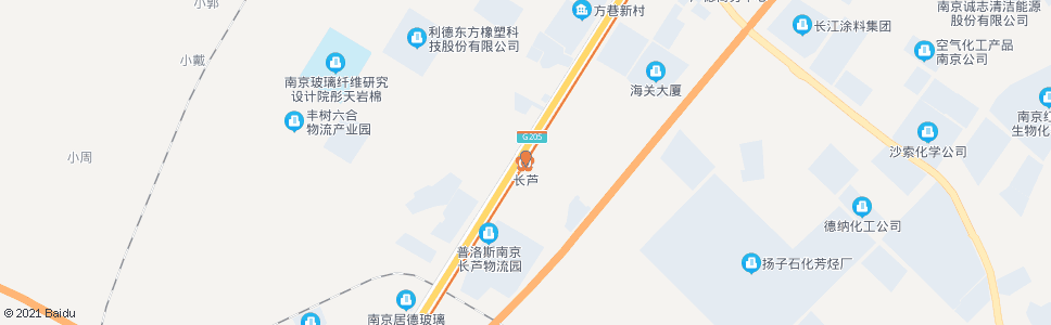 南京长丰南路长芦_公交站地图_南京公交_妙搜公交查询2024