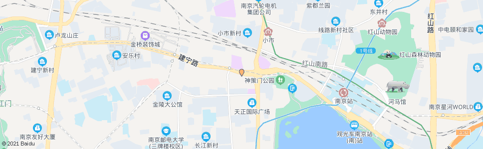 南京长安集团_公交站地图_南京公交_妙搜公交查询2024