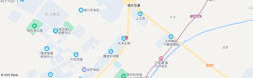 南京浦乌路双峰路_公交站地图_南京公交_妙搜公交查询2024