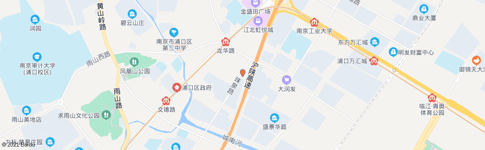 南京牛奶厂_公交站地图_南京公交_妙搜公交查询2024