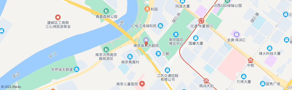 南京国际青年文化中心_公交站地图_南京公交_妙搜公交查询2024